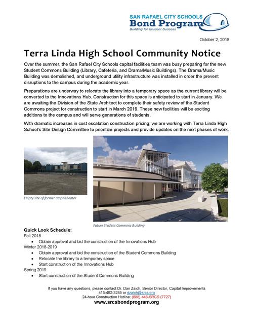TLHS Notice 10218 